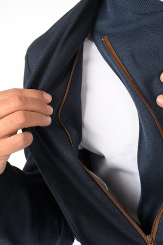ID silk side vents 2-button IDENTITY blazer