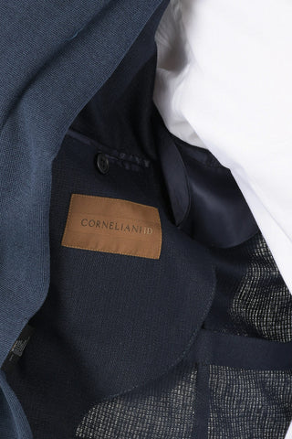 ID silk side vents 2-button IDENTITY blazer