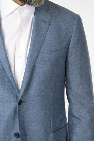 plain herringbone GATE side vents 2-button blazer drop 7R