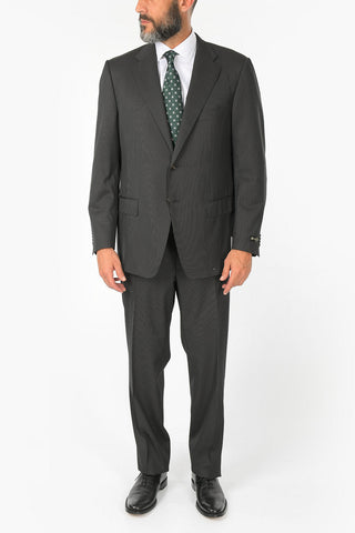 abito 2 bottoni MANTUA chalk stripe due spacchi revers classico