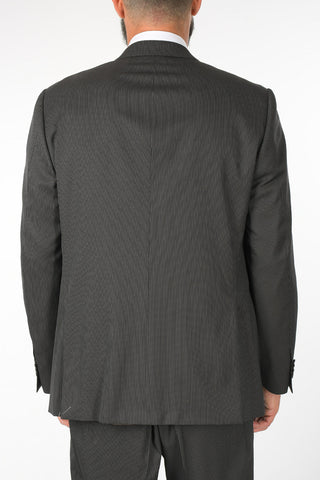 abito 2 bottoni MANTUA chalk stripe due spacchi revers classico