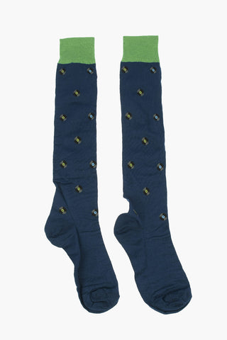 Embroidered Long Socks