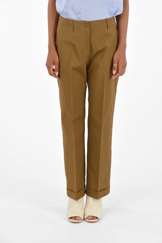 cuffed hem trousers