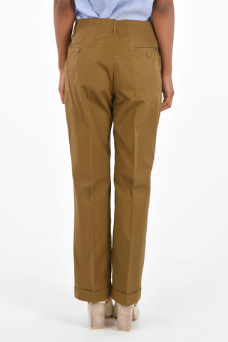 cuffed hem trousers