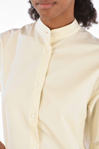 camicia manica 3/4 collo coreana