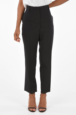 Pantaloni Slim in Lana