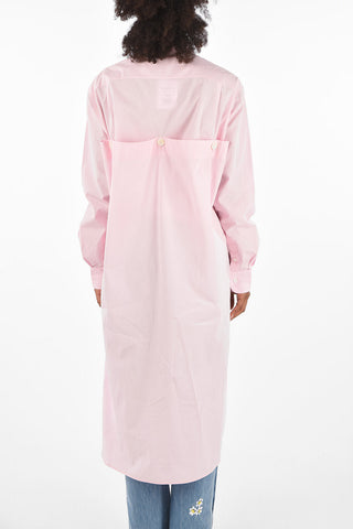popeline asymmetrical blouse