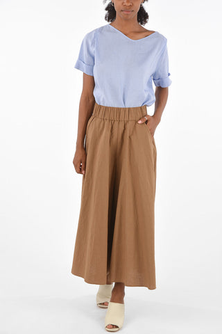 awning striped jetted pocket harem pants