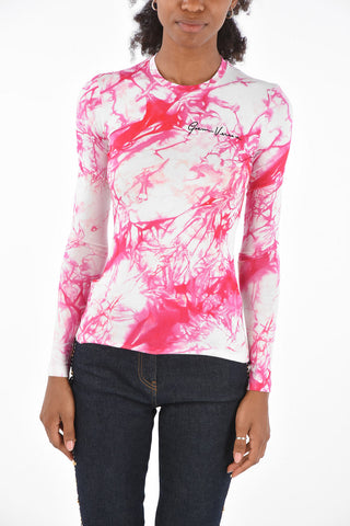 Tie Dye Effect Slim Fit T-shirt