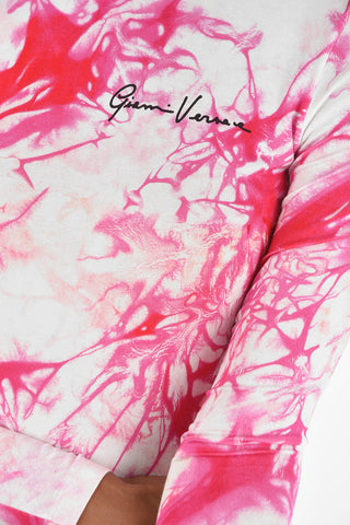 Tie Dye Effect Slim Fit T-shirt