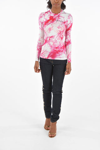Tie Dye Effect Slim Fit T-shirt