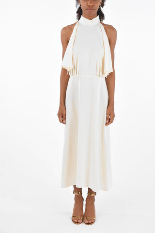 Sabe' satin midi dress