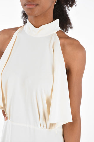 Sabe' satin midi dress