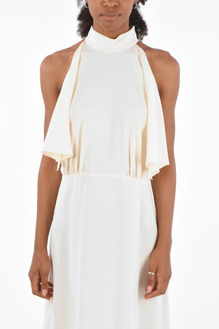 Sabe' satin midi dress