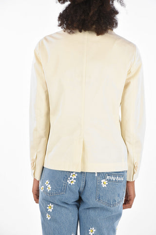 center vent 2-button blazer