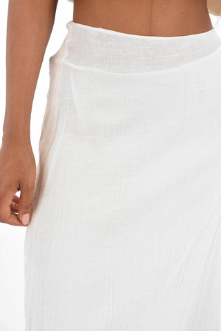 silk maxi pencil skirt
