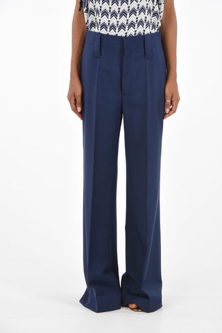 Mid-rise waist palazzo  pants
