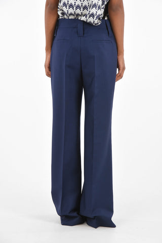 Mid-rise waist palazzo  pants