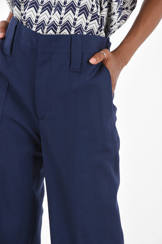 Mid-rise waist palazzo  pants