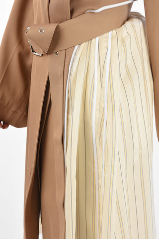 Overisized Dust coat with belt