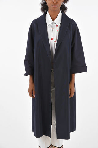 silk Faille Oversizeed chesterfield coat