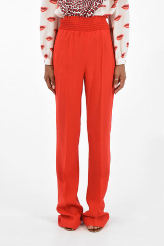 pantalone palazzo con coulisse in vita