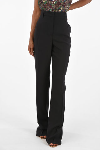 high-rise waist palazzo  pants