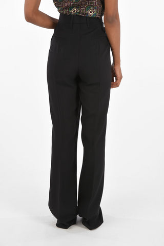 high-rise waist palazzo  pants