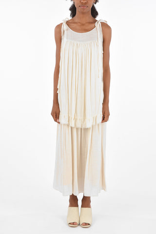 Toile Fiammato Silk Tunic dress