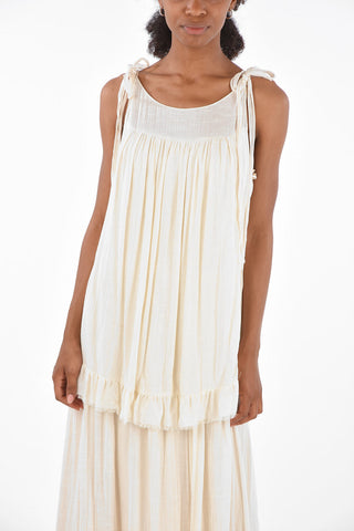 Toile Fiammato Silk Tunic dress