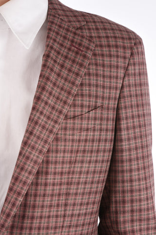 SARTORIA side vents notch lapel 2-button blazer drop 7R