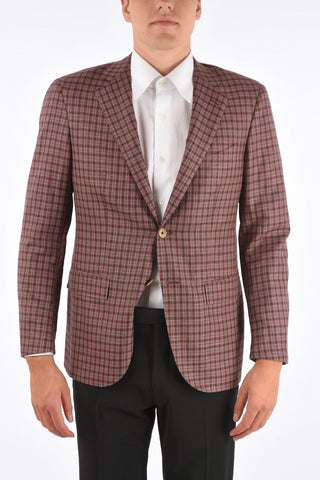 SARTORIA side vents notch lapel 2-button blazer drop 7R