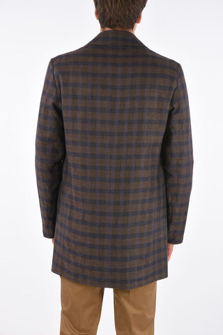 CC COLLECTION Flax GHIBLI SOFT Reversible balmacaan coat
