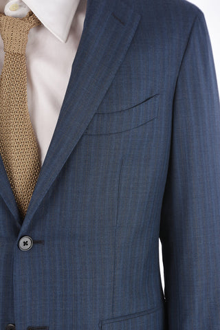 virgin wool SARTORIA side vents notch lapel 2-button suit drop 7R