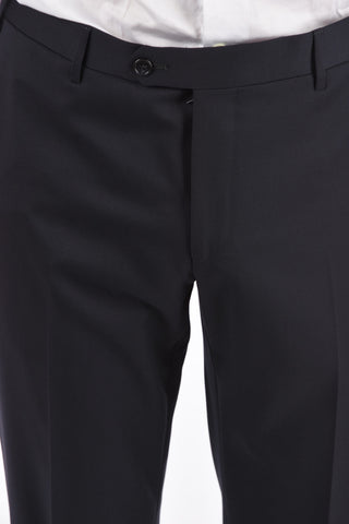 virgin wool ACADEMY side vents notch lapel 2-button suit drop 8R