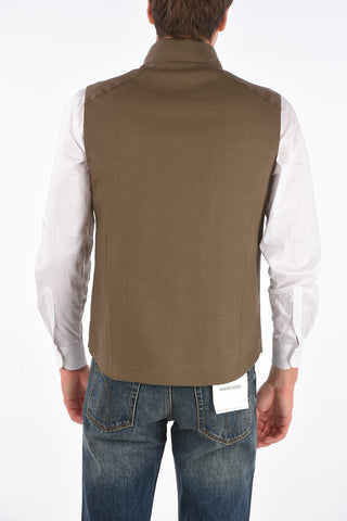 ID sleeveless IDENTITY jacket with extractable hood