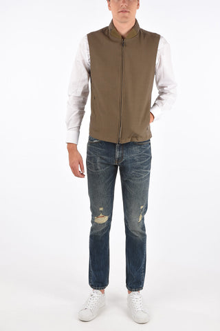 ID sleeveless IDENTITY jacket with extractable hood