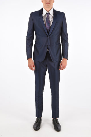 CC COLLECTION side vents shawl lapel 3 piece waistcoat CERIM.RESET suit drop 8R