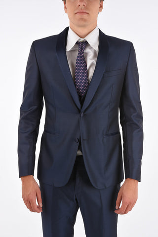 CC COLLECTION side vents shawl lapel 3 piece waistcoat CERIM.RESET suit drop 8R