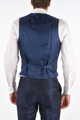 CC COLLECTION side vents shawl lapel 3 piece waistcoat CERIM.RESET suit drop 8R