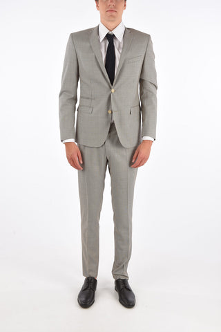 CC COLLECTION houndstooth virgin wool RESET 2-button suit drop 8R