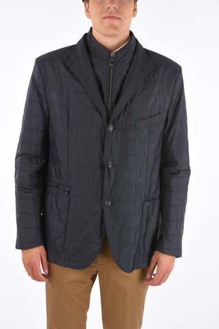 ID MILESTONES giubbotto Chest Piece con zip frontale