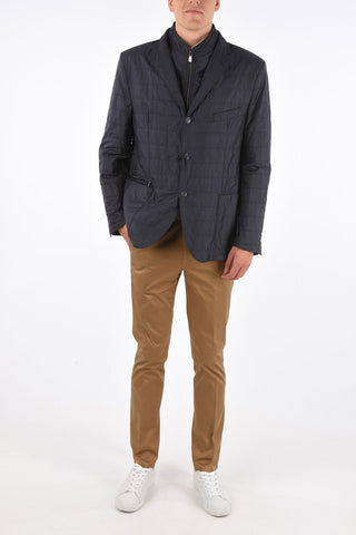 ID MILESTONES giubbotto Chest Piece con zip frontale