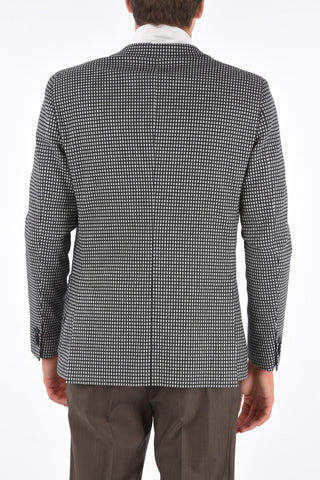 CC COLLECTION  stretch cotton REWARD side vents notch lapel 2-button blazer drop 7R