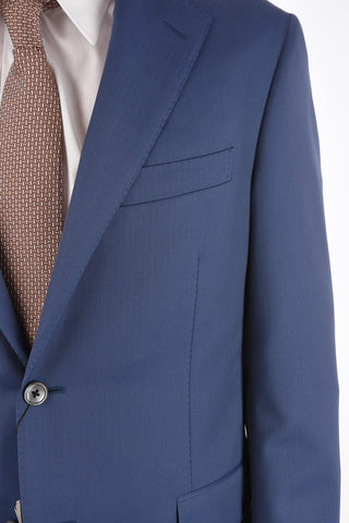 virgin wool LEADER SOFT side vents notch lapel 2-button suit drop 7R