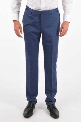virgin wool LEADER SOFT side vents notch lapel 2-button suit drop 7R