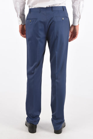 virgin wool LEADER SOFT side vents notch lapel 2-button suit drop 7R