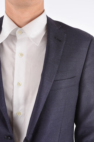 silk and virgin wool GATE 2-button blazer