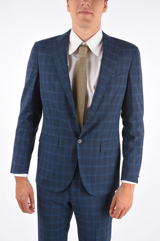 check SARTORIA side vents notch lapel 2-button suit drop 7R