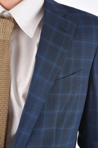 check SARTORIA side vents notch lapel 2-button suit drop 7R